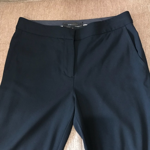 BCBG MaxAzria black slacks size 4 , 34”inseam - Picture 3 of 6